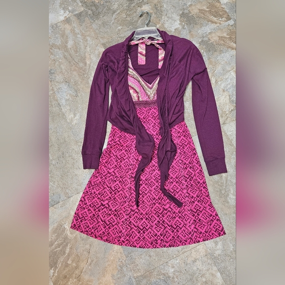 Athleta Ruffled Knit Open Front Cardigan - Picture 6 of 9